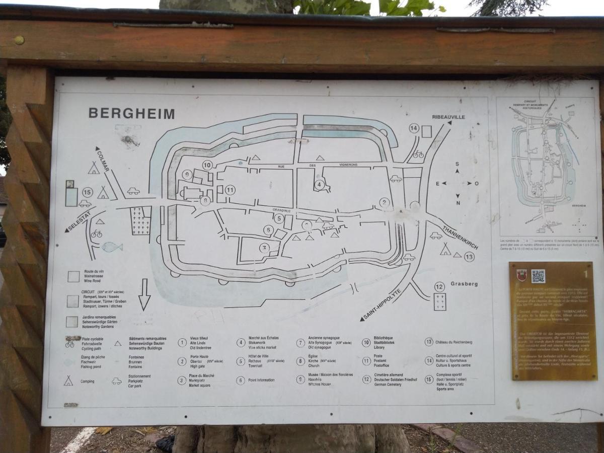 Apartmán Bergheim Piscine Exteriér fotografie