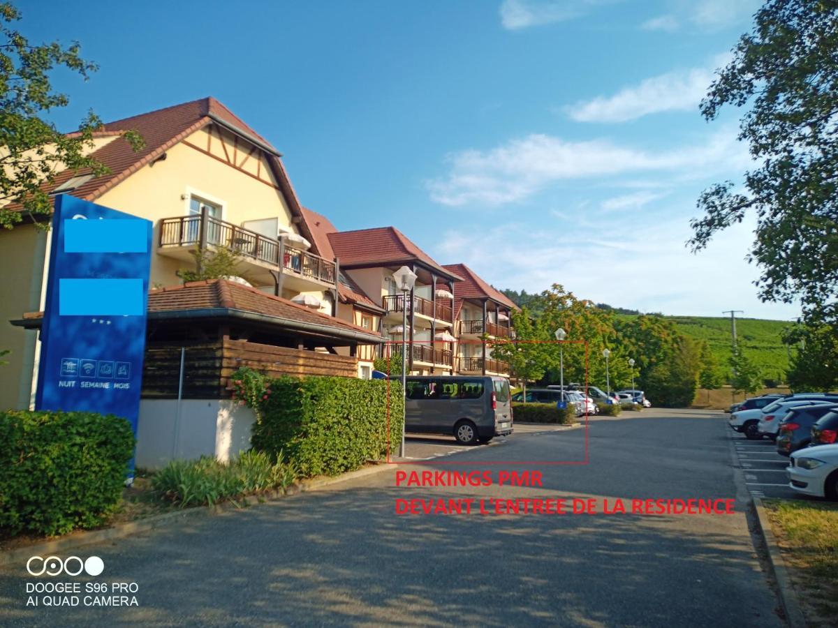 Apartmán Bergheim Piscine Exteriér fotografie